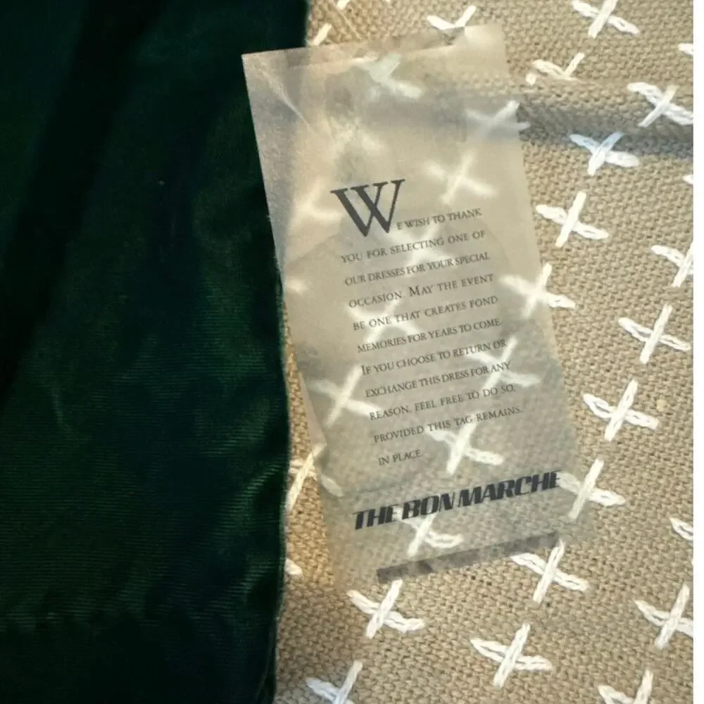NWT Vintage Night Way Emerald Green Velvet Skirt Suit Set Size 10 Holiday Formal
